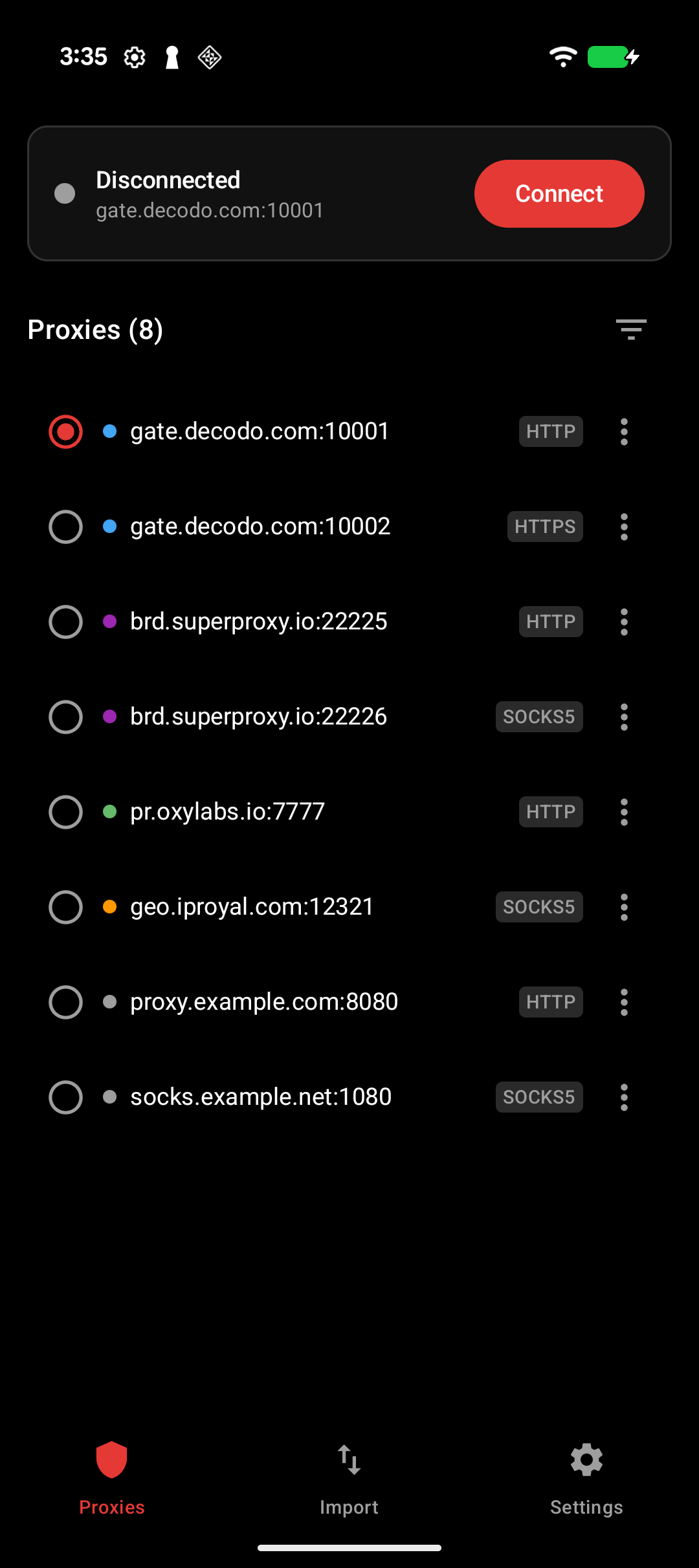 ProxyGate Proxy Manager